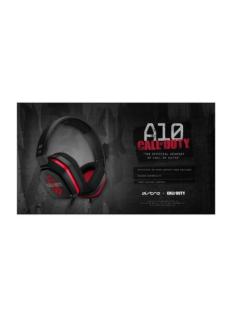 Astro A10 Call Of Duty Cold War Gaming Headset