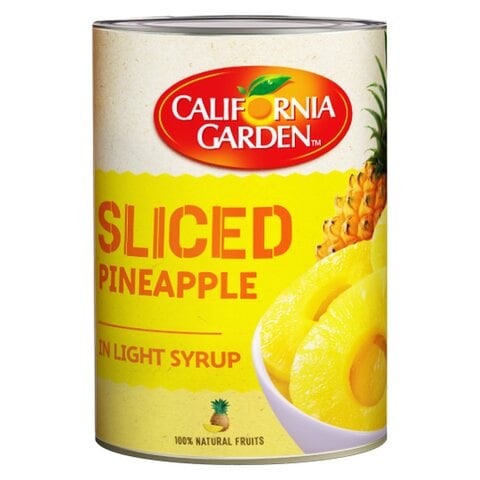 California Garden Pineapple Slices In Light Syrup 565g
