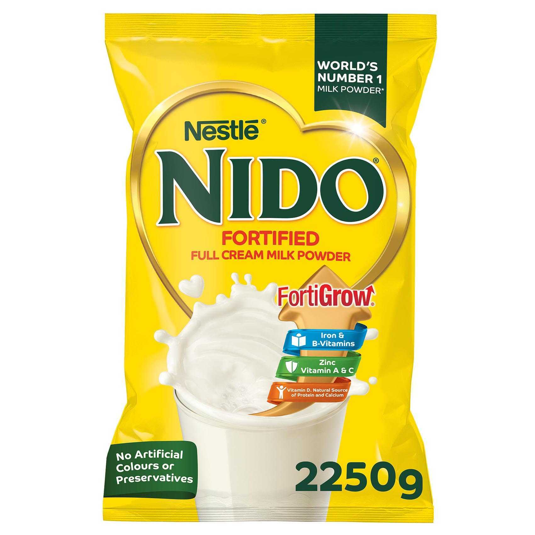 Buy Nestle Nido Fortified Milk Powder 2.25 Kg Pouch Online Shop Food
