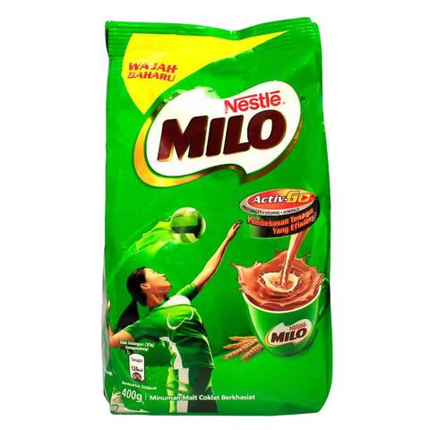 Nestle Milo Activ-go Soft Pack Energy Powder 400g