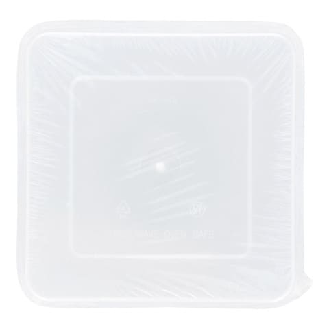 Disposable Transparent Box 3 lt 2 pcs