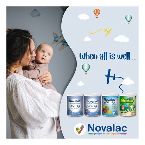 Novalac Premium 1 Powdered Milk For Babies From Birth To 6th Month 400gr