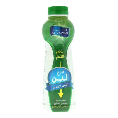 Al Rawabi Fresh Full Cream Laban 500ml