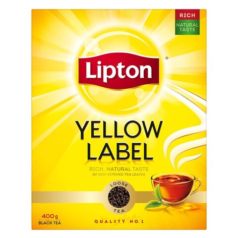 Buy Lipton Loose Black Tea 400g in Saudi Arabia