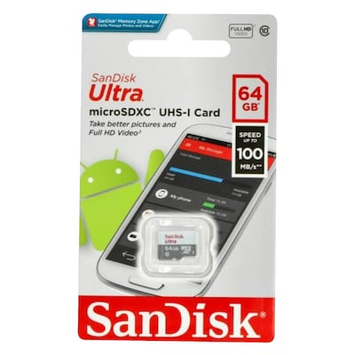 SANDISK - Carte Mémoire Class 4 / 10 Micro SD SDHC SDXC 8 16 32 64 128 256  Go Gb