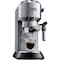De&#39;Longhi Dedica Pump Espresso Manual Coffee Machine - 1350 Watts, Cappuccino, Latte Macchiato With Milk Frother, Thermo Block Heating System For Accurate Temperature, Easy To Clean, EC685.M (Metal)