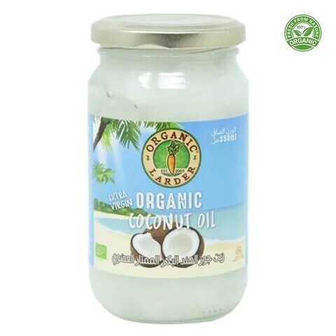 Organic Larder Organic Extra Virgin Coconut Oil 350ml