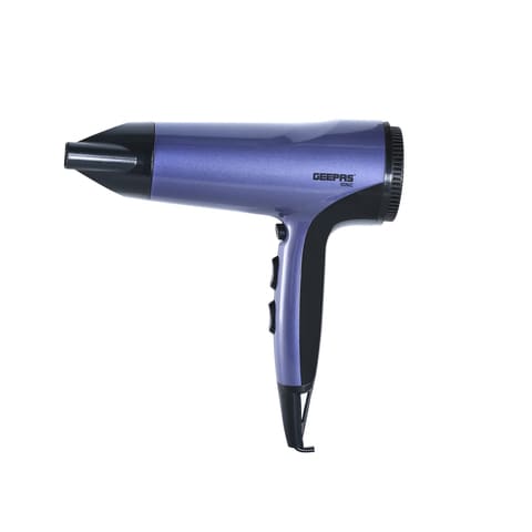 Buy Geepas GHD86017 Compact Hair Dryer 1800W, Portable Ionic Fast Drying  Blower with 3 Heat & 2 Speed Settings, Cool Shot, Removable Filter, Quickly  Dry & Style Hair Online - Shop Beauty