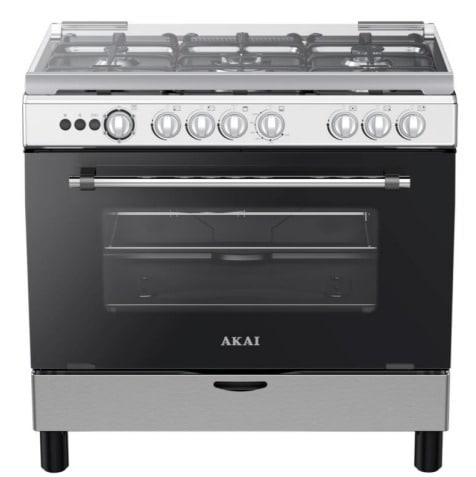 akai gas stove with grill