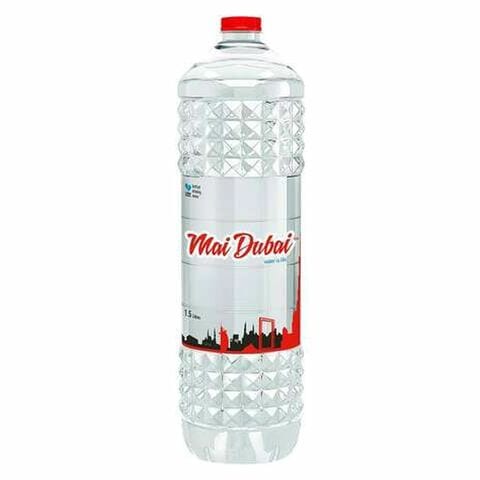 Mai Dubai Low Sodium Bottled Drinking Water 1.5L Pack of 6