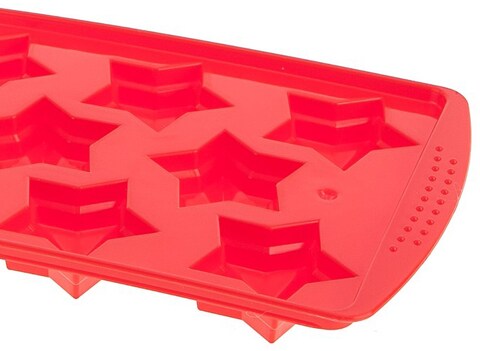 PLASTIC FORTE ICE CUBE TRAY IN STARS 11583