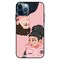 Theodor Apple iPhone 12 Pro Max 6.7 Inch Case Girl &amp; Boy Flexible Silicone Cover