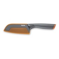 Tefal Fresh Kitchen Santoku Knife Grey And Orange 12cm