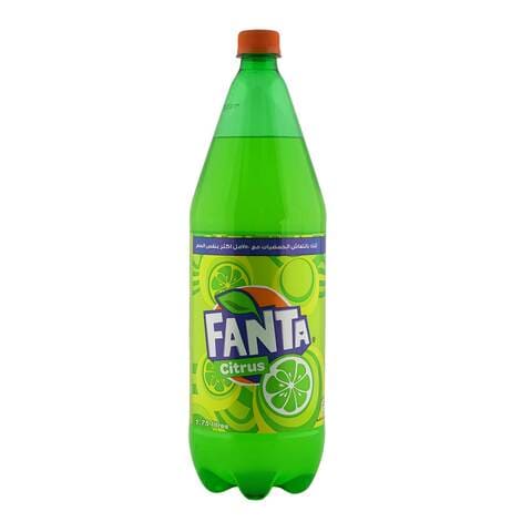 Buy Fanta Citrus Soft Drinks Bottle 1.75L in Saudi Arabia