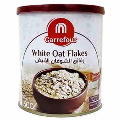 Carrefour White Oats Flakes 500 Gram