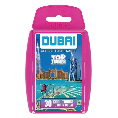 Top Trumps Dubai Top 30 Cool Things Card Game