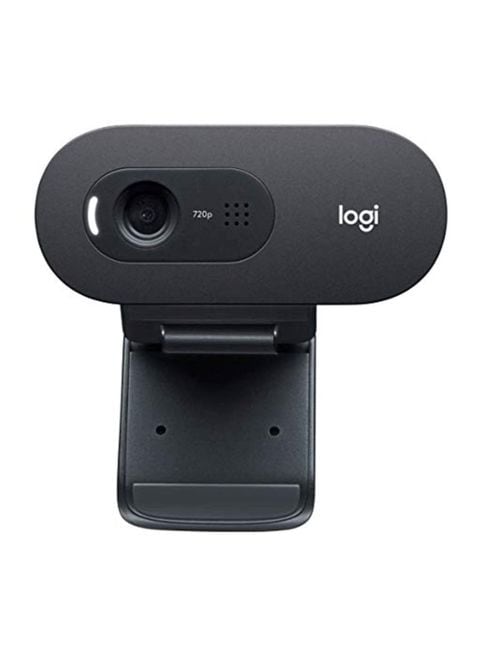 Logitech C270 HD Desktop Webcam Black