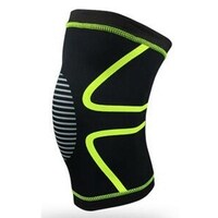 Generic-1PCS Knee Support Knee Pad Brace Kneepad Gym Weight Lifting Knees Wraps Bandage Straps Guard Compression Knee Sleeve Brace for Arthritis Running Pain Relief (Green Size XL)
