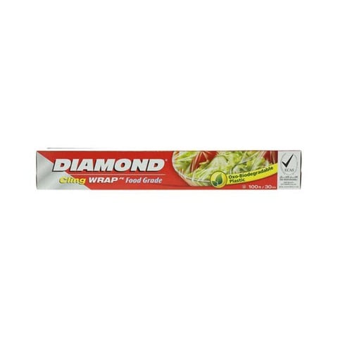 Diamond Superior Food Grade Cling Wrap 30cm