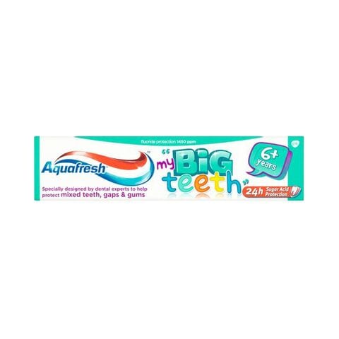 Aquafresh Big Teeth Toothpaste White 50ml