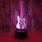 table lamp Electric Guitar LED Colorful Gradient 3D Stereo Table Lamp Touch Remote Control USB Night Light Desk Bedside Creative Decoration Gift Ornaments