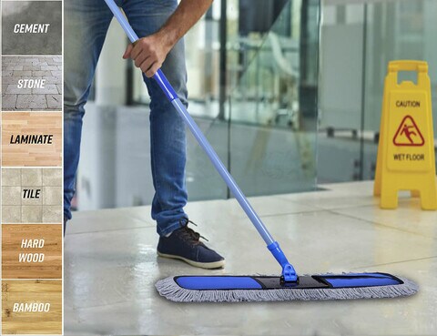 Sqotex Flat Mop For Floor Cleaning 24 inch
