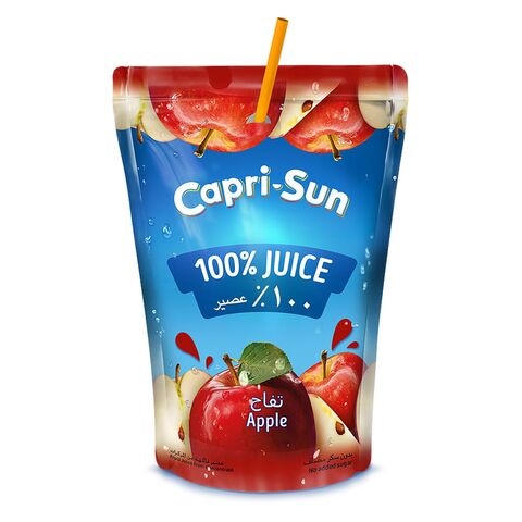 Capri Sun No Added Sugar Apple Juice 200ml Pack of 10