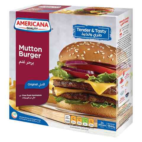 Americana Mutton Burger 1344g