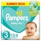 Pampers Aloe Vera Taped Diapers, Size 3, 6-10kg, Jumbo Box, 104 Diapers&nbsp;