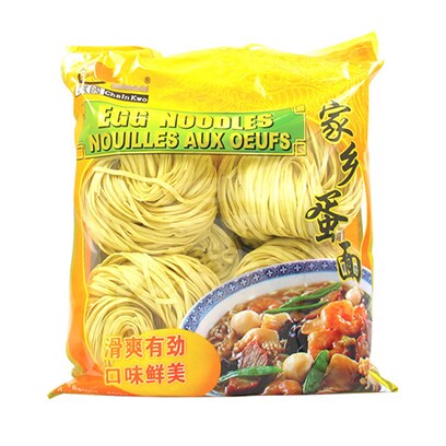 Chainkwo Ouefs Round Egg Noodles 400GR