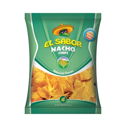 El Sabor Nacho Chip No Salt 100GR