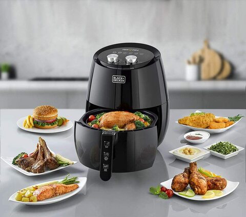 Buy Black+Decker Air Fryer AF220-B5 Multicolour 1500W Online - Shop  Electronics & Appliances on Carrefour UAE