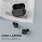 SoundPEATS Mini Wireless Earbuds Bluetooth 5.2 Headphones in-Ear Stereo Earphones with Speech AI Noise Cancellation for Calls, Touch Control, Total 20 Hours, Twin/Mono Mode
