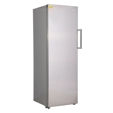 General Supreme Single Door Upright Freezer (8.2 Cu Ft,232 Ltrs), Stainless Steel