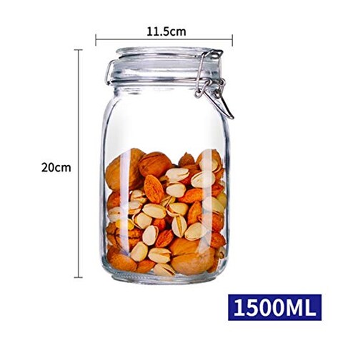 1PC Airtight Food Storage Containers Set WithLids, Candy Jars With