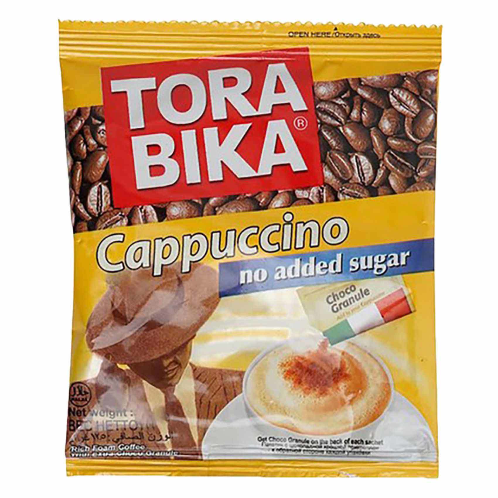 Buy Torabika Cappuccino No Added Sugar 12.5g Online Shop Beverages on