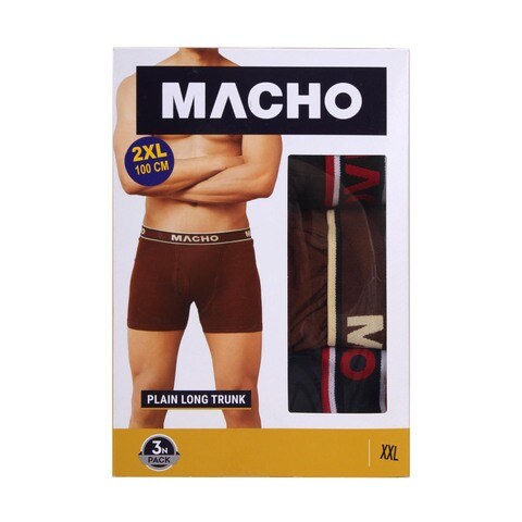 Buy Men s Boxer 3 Pieces Pack Assorted 2XL Online Carrefour Qatar