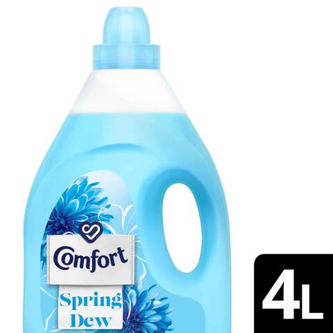 Comfort liquid fabric conditioner spring dew scent 4 L