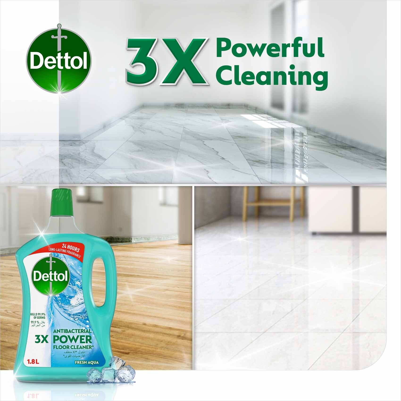 Dettol Multipurpose FloorCleaner Fresh Aqua, 3000 ml