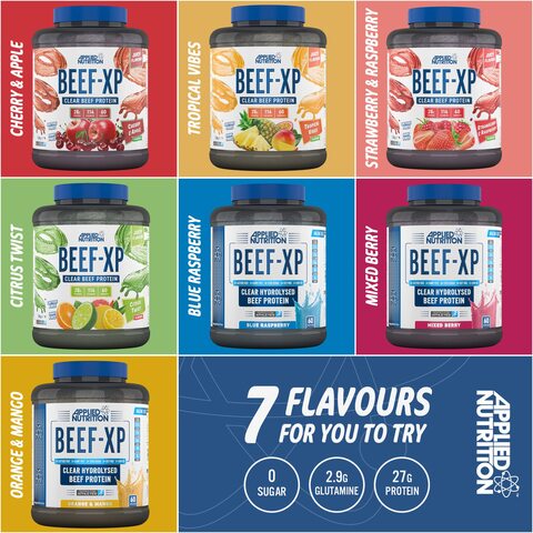Applied Nutrition Clear Hydrolysed Beef-XP Protein - Cherry &amp; Apple - 1.8kg