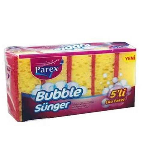 Parex Bubble Sponge 5 Pieces