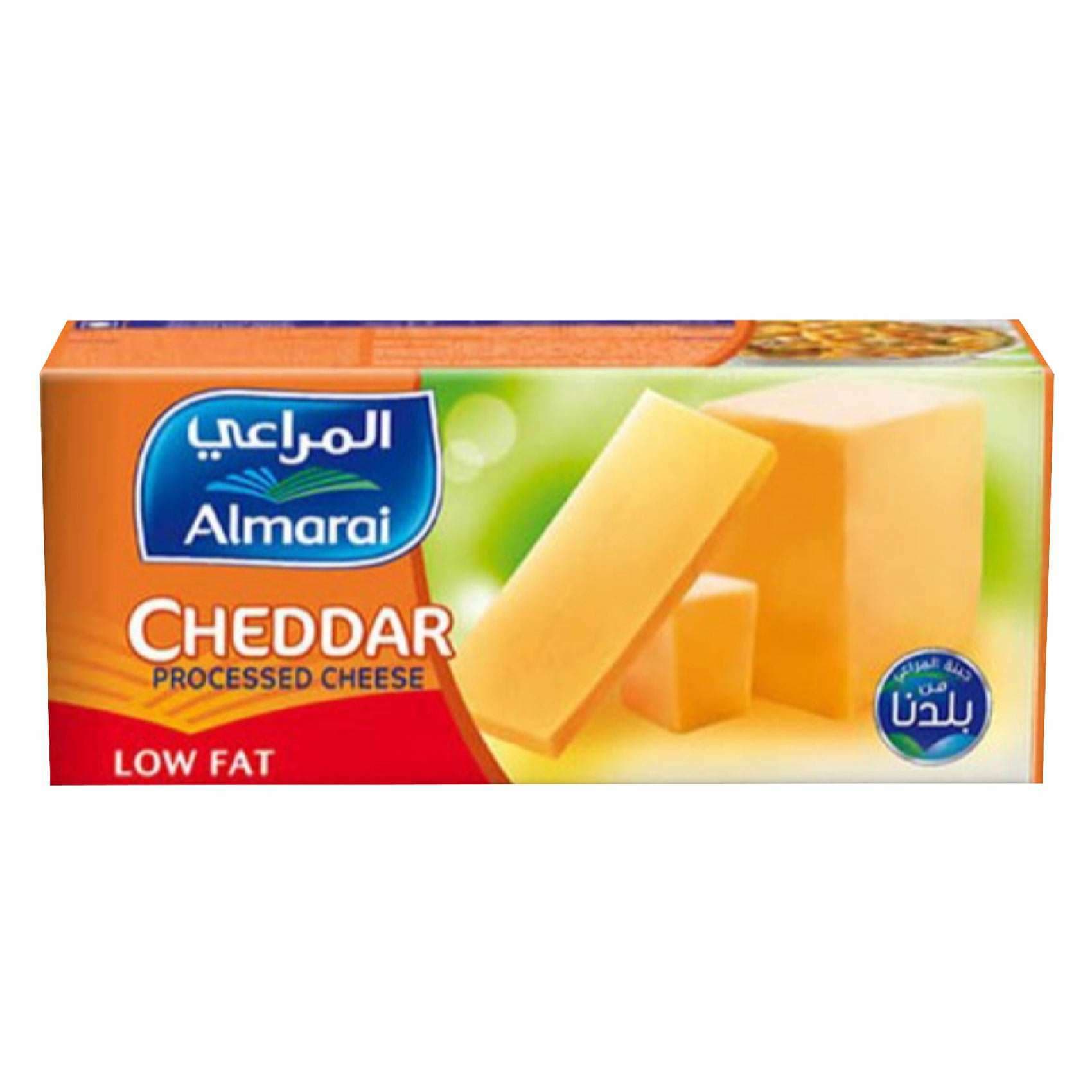 Buy Almarai Low Fat Processed Cheddar Cheese 454g Online Shop Fresh Food On Carrefour Uae