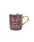 Lihan Morocco Style Multicolour Pattern Arabian Tea Cup (275Ml) With Gold Handel Special Ceramic Cup Idel For Tea, Coffee And Cappuccino