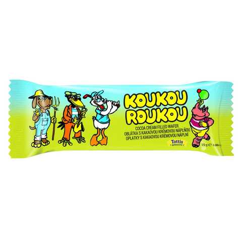Koukou Roukou Cocoa Cream Filled Wafer 25g Pack of 20