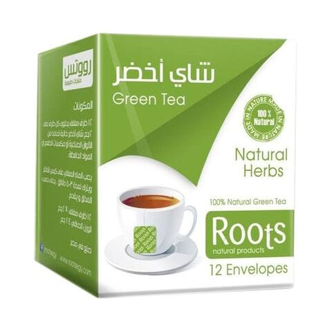 Roots Green Tea - 12 Tea Bags