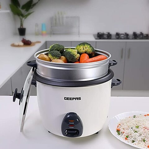 Geepas Electric Rice Cooker, 1L