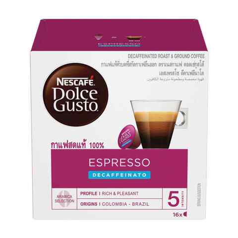 Nescafe Dolce Gusto Espresso Decaffeinato Coffee 96g