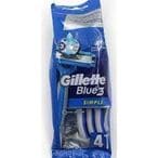 Buy GILLETTE BLUE III DISPO RAZORS 3+1 in Kuwait