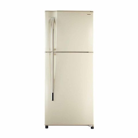Toshiba GREF40PTC No Frost Refrigerator 2 Doors - 355 Liter - Champagne