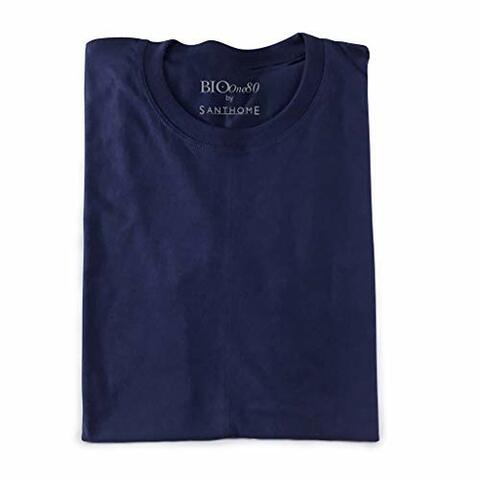 BIO ONE80 - SANTHOME - Roundneck T-shirt (N.Blue) - S
